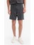 Relax Fit Tensel Bermuda Şort E0804AX25SM 5