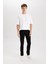 Pedro Slim Fit Dar Kalıp Normal Bel Dar Paça Siyah Jean Pantolon S2711AZ24AU 1