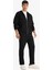 Regular Fit Eşofman Altı İçi Polarlı Basic Düz Cepli Beli Bağcıklı Düz Paça D7836AX25SP 3