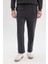 Regular Fit Eşofman Altı İçi Polarlı Basic Düz Cepli Beli Bağcıklı Düz Paça D7836AX25SP 4