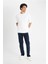 Sergio Regular Fit Normal Kalıp Normal Bel Boru Paça Jean Pantolon W7086AZ24AU 2