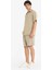 Relax Fit Tensel Bermuda Şort E0804AX25SM 3