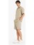 Relax Fit Tensel Bermuda Şort E0804AX25SM 4