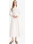 A Kesim Basic Düz Poplin Maxi Tesettür Etek E7453AX25SM 3