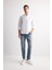 Slim Tapered Fit Dar Kalıp Normal Bel Daralan Paça Jean Pantolon E3336AX25SP 1