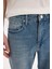 Slim Tapered Fit Dar Kalıp Normal Bel Daralan Paça Jean Pantolon E3336AX25SP 6