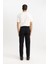 Yazlık Kanvas Pantolon Straight Fit Normal Kalıp Normal Bel Boru Paça Basic Düz Cepli 8
