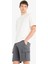 Regular Fit Beli Bağcıklı Kargo Cepli Şort D9494AX25SM 3