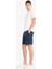Regular Fit Beli Bağcıklı Kargo Cepli Şort D9494AX25SM 2