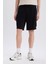 Regular Fit Beli Bağcıklı Kargo Cepli Şort D9494AX25SM 4
