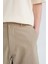 %100 Pamuk Regular Fit Bermuda Şort E1716AX25SM 4