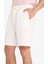 %100 Pamuk Relax Fit Pamuklu Bermuda Şort E0886AX25SM 5
