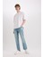 Sergio Regular Fit Normal Kalıp Normal Bel Boru Paça Jean Pantolon E5414AX25SP 1