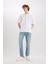 Sergio Regular Fit Normal Kalıp Normal Bel Boru Paça Jean Pantolon E5414AX25SP 2