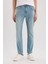 Sergio Regular Fit Normal Kalıp Normal Bel Boru Paça Jean Pantolon E5414AX25SP 4