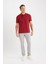 Yazlık Chino Kanvas Dokulu Pantolon Slim Fit Dar Kesim Cepli Dar Paça T1055AZ25SP 2