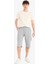 Slim Fit Dar Kesim Kargo Cepli Basic Düz Kapri Şort T4693AZ25SM 1