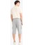 Slim Fit Dar Kesim Kargo Cepli Basic Düz Kapri Şort T4693AZ25SM 7