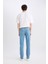 Pedro Slim Fit Dar Kalıp Normal Bel Dar Paça Jean Pantolon D8583AX25SP 5