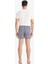 Çizgili File Astarlı Kısa Boy Deniz Şortu E0950AX25HS 7