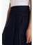 Kız Çocuk Okul Pileli Beli Lastikli Gabardin Şort Etek F1418A825AU 6