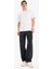 %100 Pamuk Baggy Fit Geniş Kalıp Düz Paça Jean Yıkamalı Pantolon F2322AX25SP 1