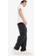 %100 Pamuk Baggy Fit Geniş Kalıp Düz Paça Jean Yıkamalı Pantolon F2322AX25SP 3