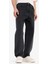 %100 Pamuk Baggy Fit Geniş Kalıp Düz Paça Jean Yıkamalı Pantolon F2322AX25SP 4