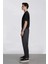 Relax Fit Rahat Kesim Düz Paça Krinkıl Yazlık Kumaş Pantolon C3930AX24SM 4