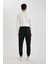 Regular Fit Jogger Eşofman Altı Beli Bağcıklı Lastikli Paça Cepli C5384AX24SP 5