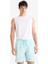 Regular Fit Desenli File Astarlı Kısa Boy Deniz Şortu E0977AX25HS 3