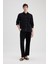 Yazlık Viskon Jogger Pantolon Regular Fit Normal Kesim Keten Karışımlı Düz Paça Cepli B4867AX24SP 2
