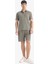 Regular Fit Her Yöne Esneyen Krinkıl Bermuda Şort E0980AX25SM 2