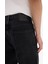 %100 Pamuk Baggy Fit Geniş Kalıp Düz Paça Jean Yıkamalı Pantolon F2322AX25SP 6