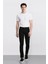 Carlo Skinny Fit Ekstra Dar Kalıp Normal Bel Ekstra Dar Paça Siyah Jean Pantolon R8763AZ24AU 1