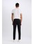 Carlo Skinny Fit Solmayan Renk Ekstra Dar Kalıp Normal Bel Ekstra Dar Paça Siyah Jean Pantolon R8763AZ25SP 6