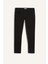 Carlo Skinny Fit Solmayan Renk Ekstra Dar Kalıp Normal Bel Ekstra Dar Paça Siyah Jean Pantolon R8763AZ25SP 7