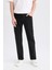 Sergio Regular Fit Solmayan Renk Normal Kalıp Normal Bel Boru Paça Siyah Jean Pantolon E6111AX25SP 5