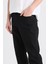 Sergio Regular Fit Solmayan Renk Normal Kalıp Normal Bel Boru Paça Siyah Jean Pantolon E6111AX25SP 6