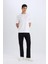 Diago Comfort Fit Rahat Kalıp Yüksek Bel Geniş Paça Siyah Jean Pantolon D9828AX25SP 1