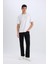 Diago Comfort Fit Rahat Kalıp Yüksek Bel Geniş Paça Siyah Jean Pantolon D9828AX25SP 3