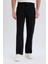 Diago Comfort Fit Rahat Kalıp Yüksek Bel Geniş Paça Siyah Jean Pantolon D9828AX25SP 4