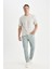Regular Fit Normal Kesim Yazlık Düz Paça Chino Kanvas Pantolon D7349AX25SP 3
