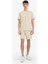 %100 Pamuk Relax Fit Twill Dokulu Cepli Şort E2590AX25SM 1
