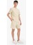 %100 Pamuk Relax Fit Twill Dokulu Cepli Şort E2590AX25SM 2