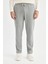 Jogger Pantolon Beli Bağcıklı Cepli Düz Paça D8641AX24AU 3