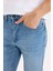 Slim Tapered Fit Dar Kalıp Normal Bel Daralan Paça Jean Pantolon D8745AX24AU 5