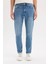 Slim Tapered Fit Dar Kalıp Normal Bel Daralan Paça Jean Pantolon D8745AX25SP 4
