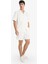 %100 Pamuk Yazlık Relax Fit Rahat Beyaz Jean Bermuda Şort Z4460AZ25SM 1