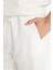 %100 Pamuk Yazlık Relax Fit Rahat Beyaz Jean Bermuda Şort Z4460AZ25SM 6